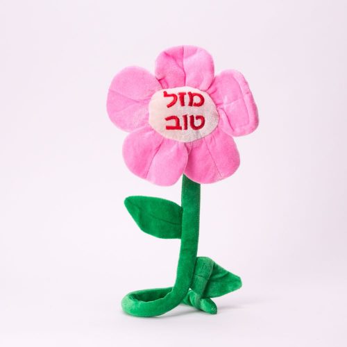 פרח פרוותי 65 ס"מ עם הקדשת מזל טוב K100004-2