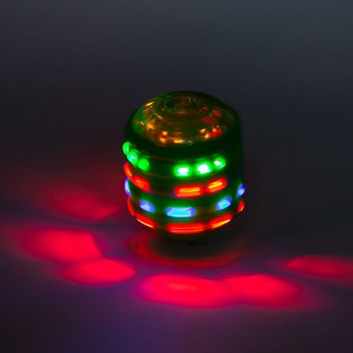 סביבון חנוכה מנגן את השיר סביבון סוב סוב עם אורות לדים בצבעים K200212-1