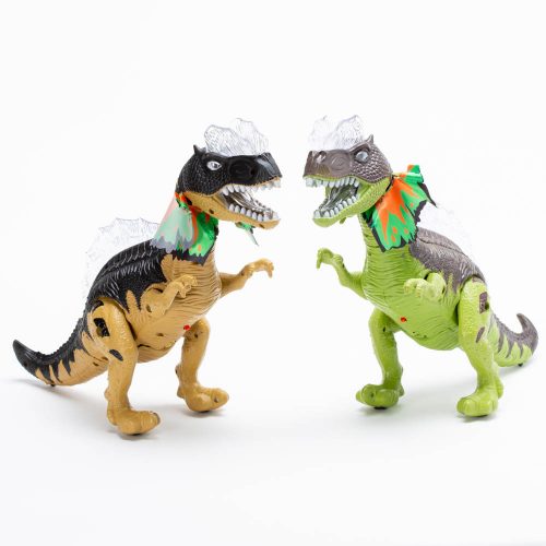 דינוזאור צעצוע עם כנפיים זזות ואורת צבעוניים K200239