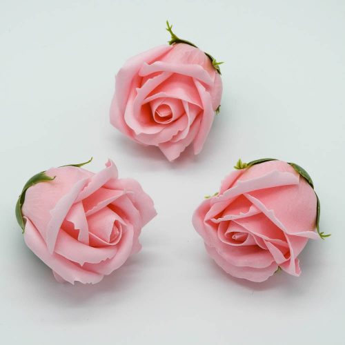 פרח סבון בודד ורד בצבע ורוד K400387-1