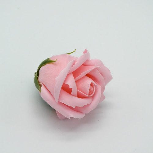 פרח סבון בודד ורד בצבע ורוד K400387