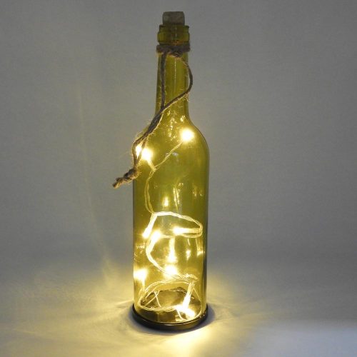 מנורת בקבוק עם אורות לד LED K600138-1
