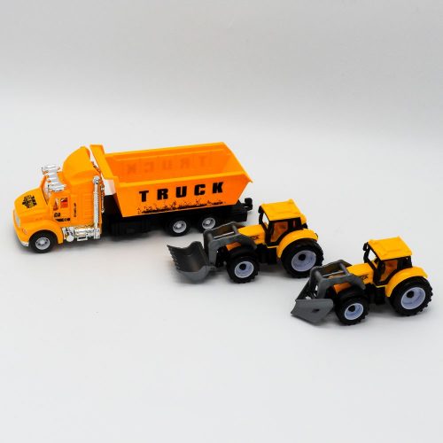 2 טרקטורים ומשאית צעצוע K200356-1