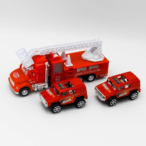 רכב כיבוי אש ושני ג'יפים מכבי אש K200357-1