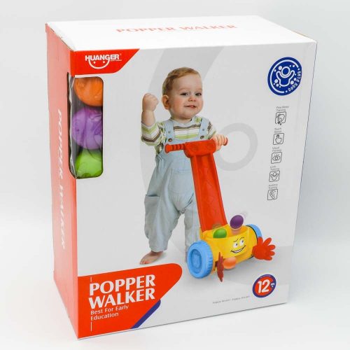 הליכון לתינוק מנגן עם כדורי פלסטיק צבעוניים K200413