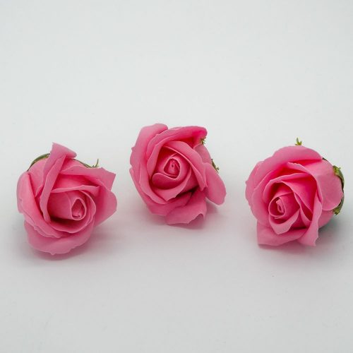 פרח סבון בודד ורד בצבע ורוד פוקסיה K400447