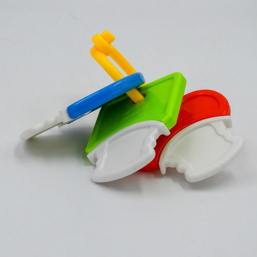 רעשן לתינוקות בעיצוב צרור מפתחות צבעוני K200635-1
