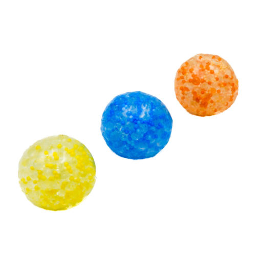 כדור ענבים לעיסוי עם כדורי צבע וכדורי מים שקופים K200775