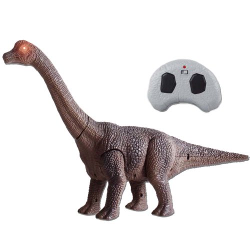 דינוזאור עם שלט ברכיוזאורוס הולך ועושה קולות 打印