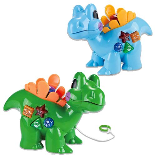דינוזאור צעצוע מעודד זחילה עם אורות וצלילים K200789