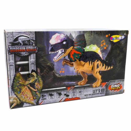 דינוזאור צעצוע עם כנפיים זזות ואורת צבעוניים K200798