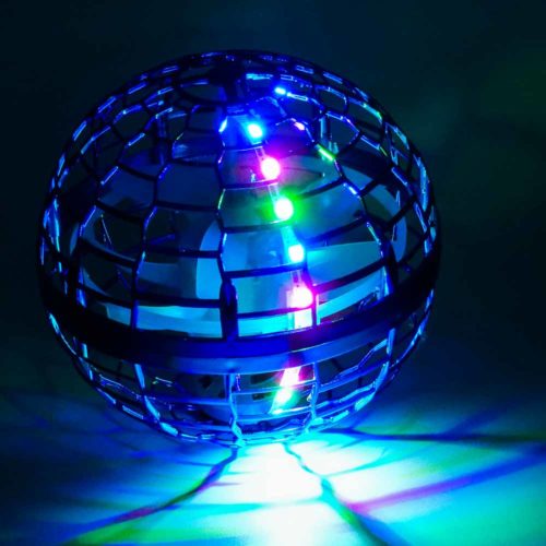 כדור מעופף בומרנג עם אורות ב-3 צבעים זוהר בחושך