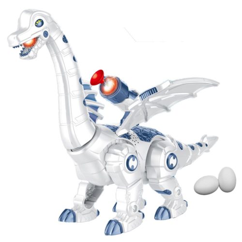 דינוזאור לילדים חשמלי רובוטי מטיל ביצים ויורה חצים דביקים K200898