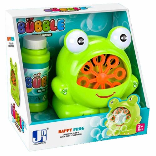 מכונת בועות סבון לילדים חשמלית צפרדע K200945