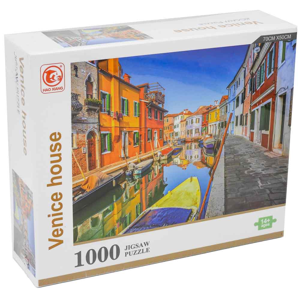 פאזל 1000 חלקים סמטה בונציה איטליה 50X70 ס"מ K201155